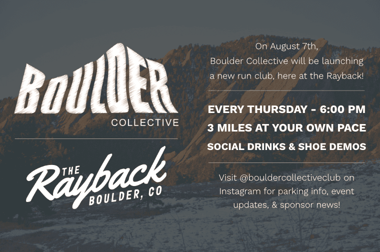 Boulder Collective and The Rayback Collective Run Club